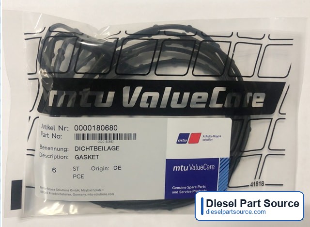 MTU 2000 Parts | 0000180680 | GASKET