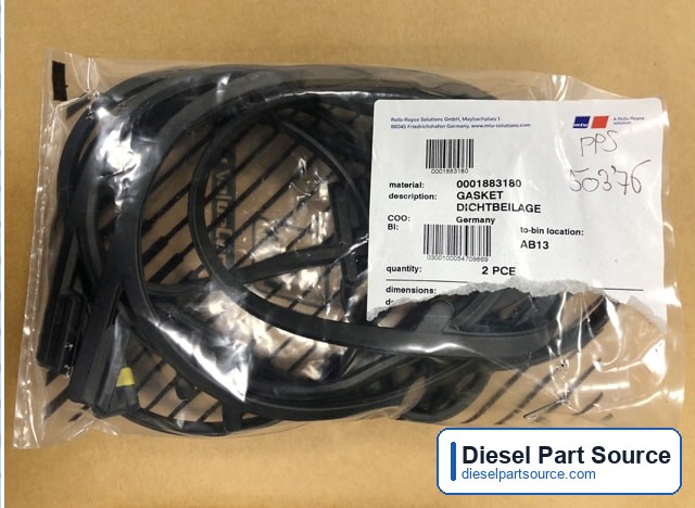 MTU 595 Parts | 0001883180 | GASKET