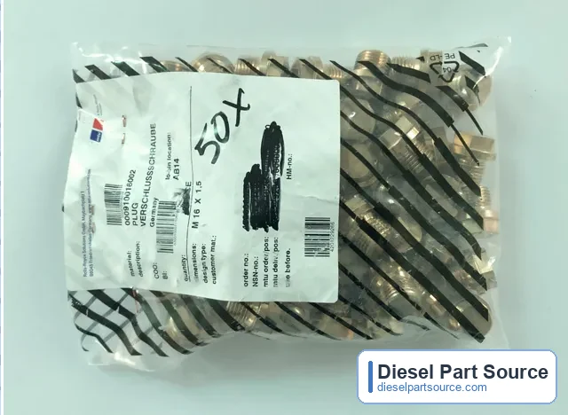 MTU 956/1163 PARTS | 000910016002 | PLUG