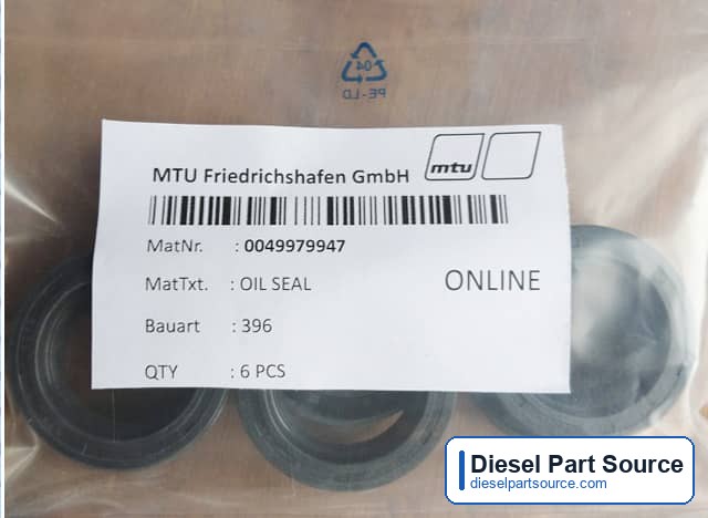MTU 396 Parts | 0049979947 | SEAL SHAFT
