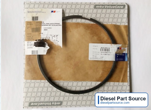 MTU 595 Parts | 0090378218 | OIL CONTROL RING WITH SPRING