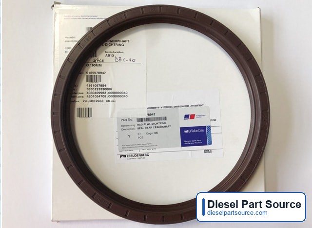 MTU 956 Parts | 0189978947 | SEAL REAR CRANKSHAFT