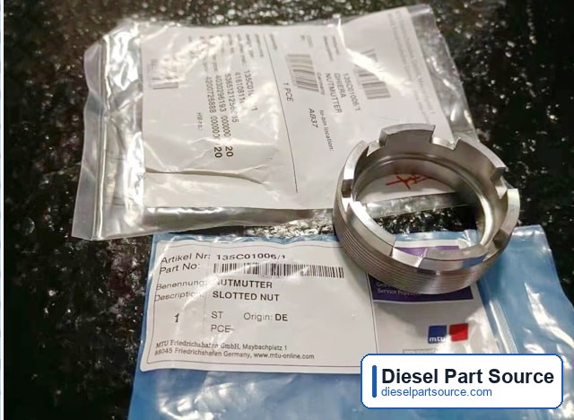 MTU 538 Parts | 135C01006/1 | SLOTTED NUT