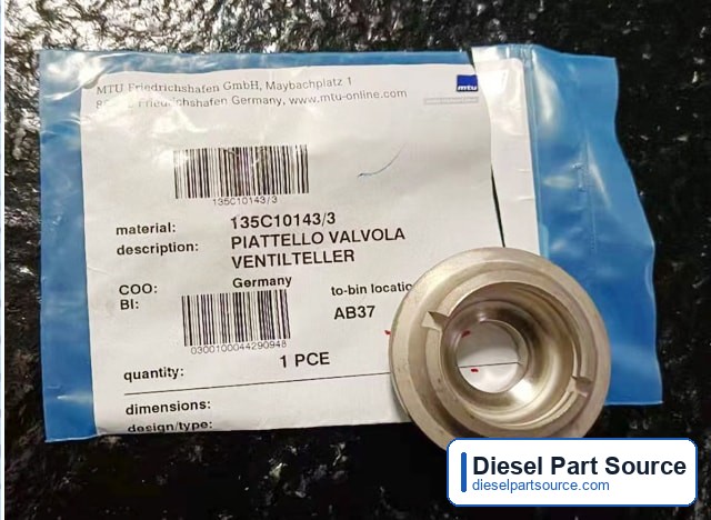 MTU 538 Parts | 135C10143/3 | VALVE HEAD