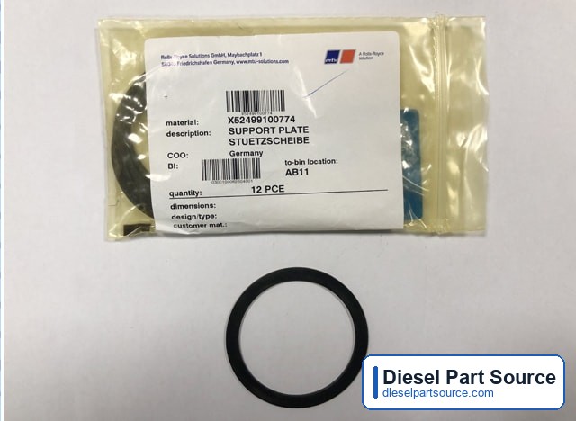 MTU 595 Parts | 200988045000 | SUPPORT PLATE
