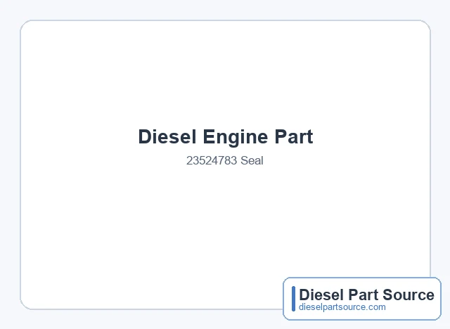 MTU 4000 PARTS | 23524783 | SEAL