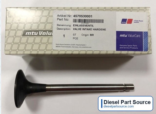 MTU 2000 Parts | 4570530001 | INLET VALVE