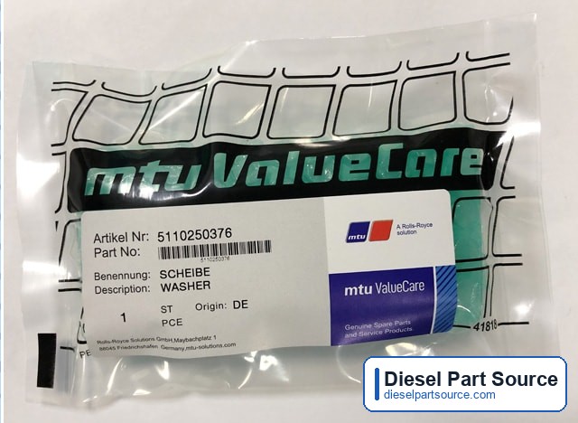 MTU 956/1163 Parts |5110250376 | WASHER