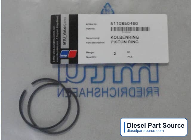 MTU 396 Parts | 5110850460 | PISTON RING