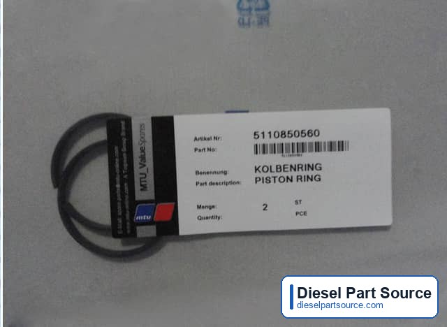 MTU 396 Parts | 5110850560 | PISTON RING