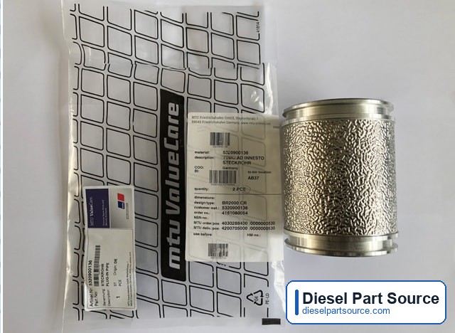 MTU 2000 Parts | 5320900136 | PLUG-IN PIPE