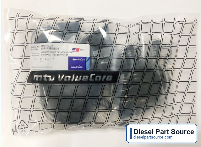 MTU 2000 Parts | 5410180233 | DIAPHRAGM F OIL SEPARATOR