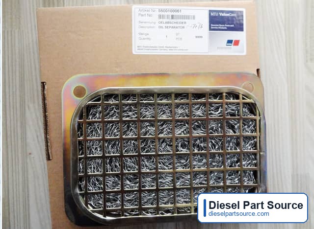 MTU 396 Parts | 5500100061 | OIL SEPARATOR