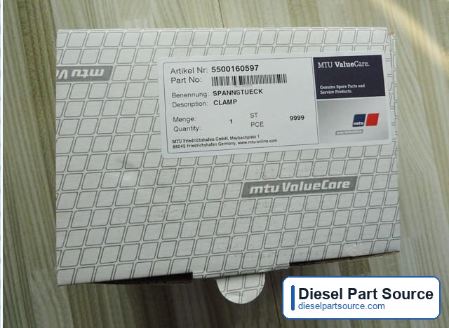 MTU 396 Parts | 5500160597 | CLAMP
