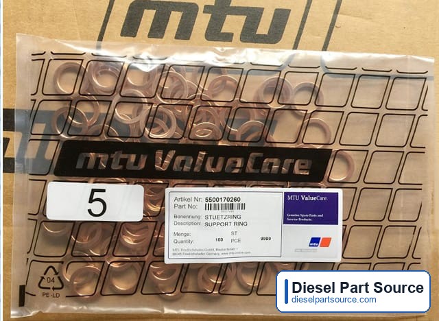 MTU 396 Parts | 5500170260 | SUPPORT RING
