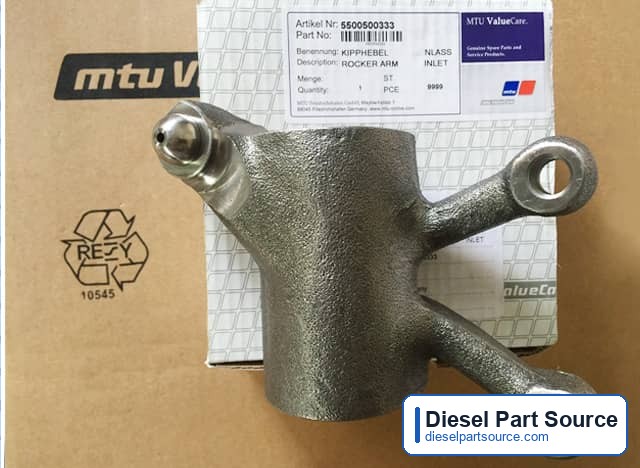 MTU 396 Parts | 5500500333 | ROCKER ARM INLET