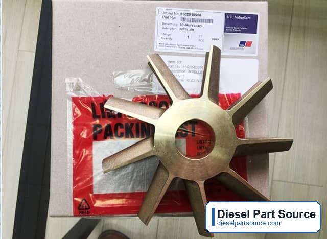 MTU 396 Parts | 5502040906 | IMPELLER