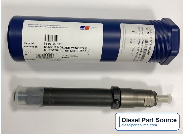 MTU 396 Parts | 5550100651 | NOZZLE HOLDER W/NOZZLE