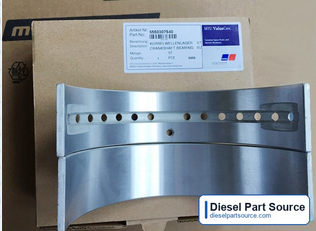 MTU 396 Parts | 5550307540 | CRANKSHAFT BEARING SIZE 0-0