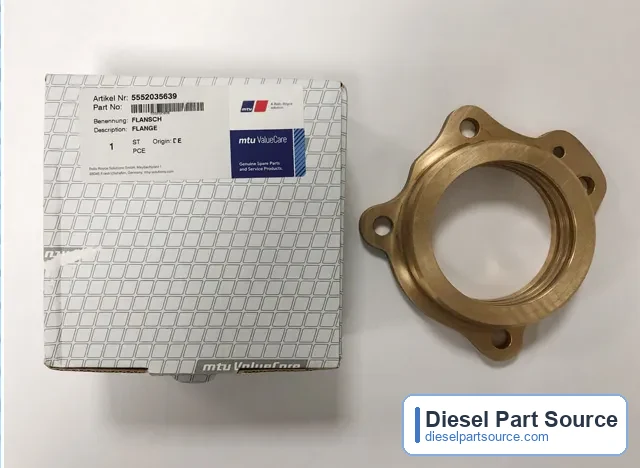 MTU 396 PARTS | 5552035639 | FLANGE