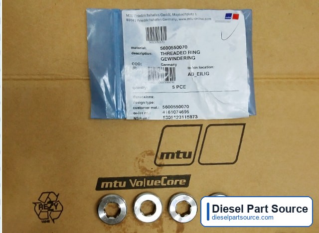 MTU 538 Parts | 5600550070 | THREADED RING