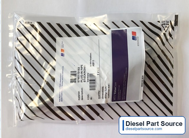 MTU 595 Parts | 5760110153 | PLUG-IN PIPE