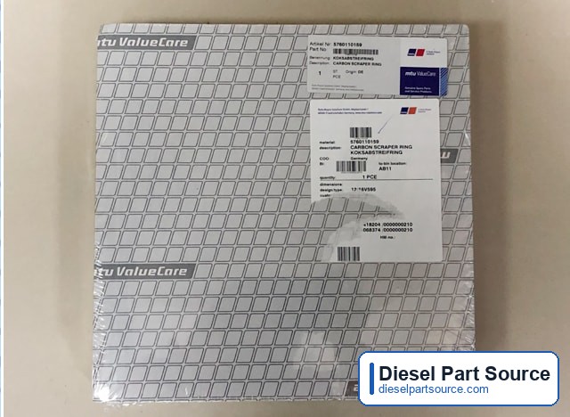 MTU 595 Parts | 5760110159 | CARBON SCRAPER RING