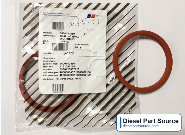 MTU 2000 Parts | 5800150460 | SEALING RING