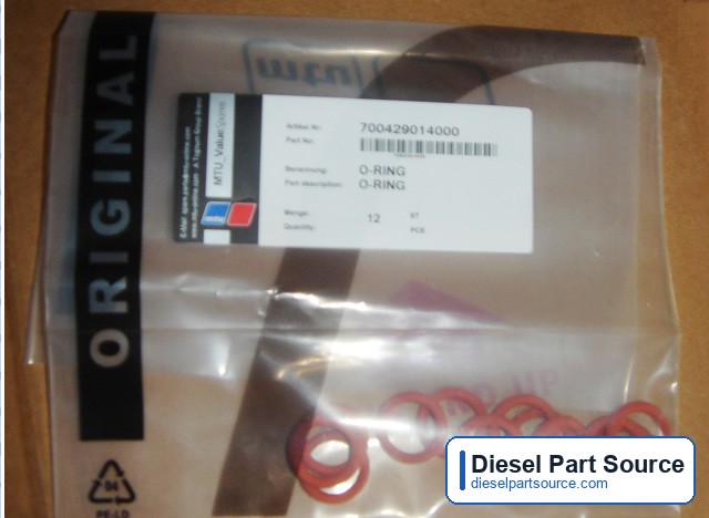 MTU 396 Parts | 700429014000 | O-RING