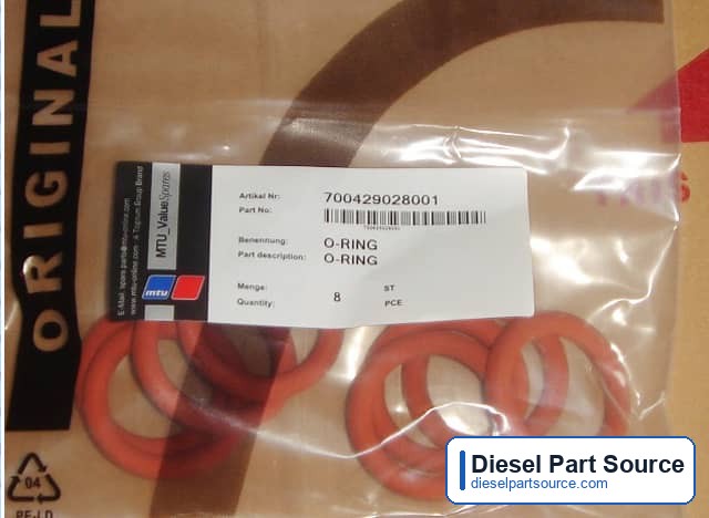 MTU 396 Parts | 700429028001 | O-RING
