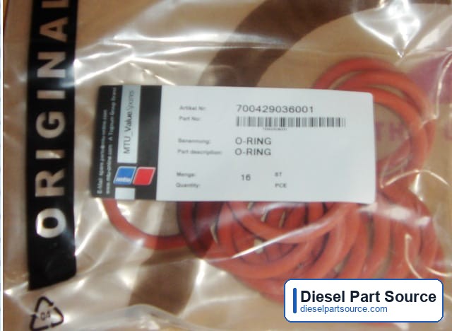 MTU 396 Parts | 700429036001 | O-RING