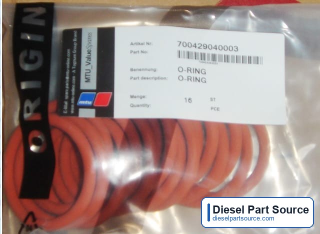 MTU 396 Parts | 700429040003 | O-RING