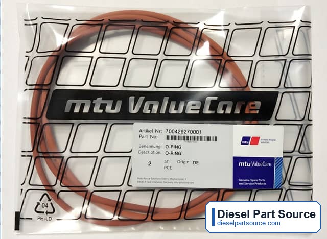 MTU 396 Parts | 700429270001 | O-RING