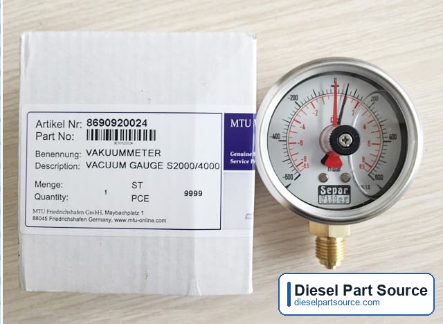 MTU 396 Parts | 8690920024 | GAUGE VACUUM