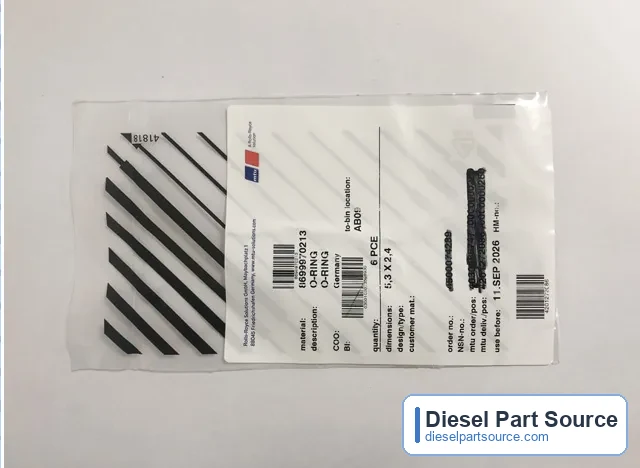 MTU 396 ENGINE PARTS | 8699970213 | O-RING