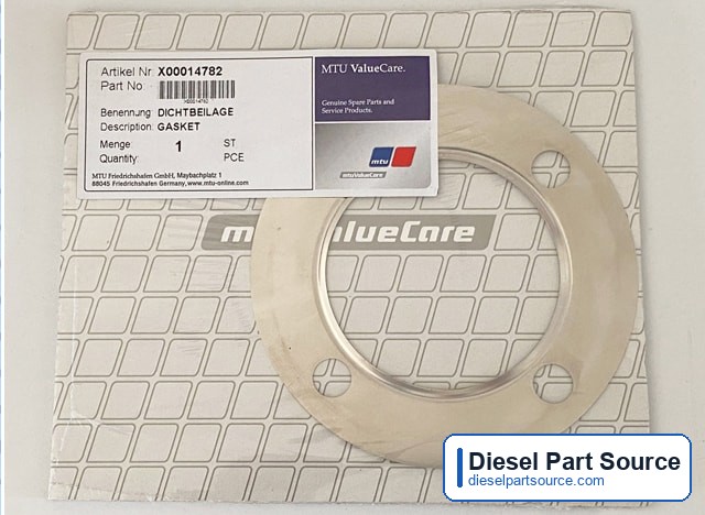 MTU 2000 Parts | X00014782 | GASKET