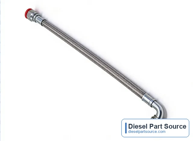 MTU 4000 PARTS | X00038531 | HOSE TURBO OIL SUPPL Y 500MM 90DEG