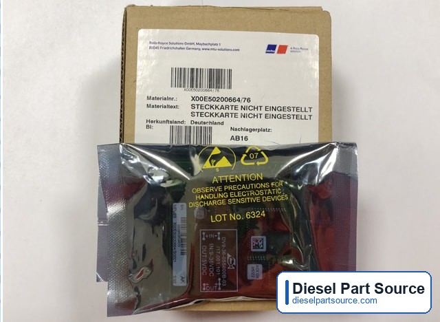 MTU 2000/4000 Parts | X00E50200664/76 | PLUG-IN BOARD