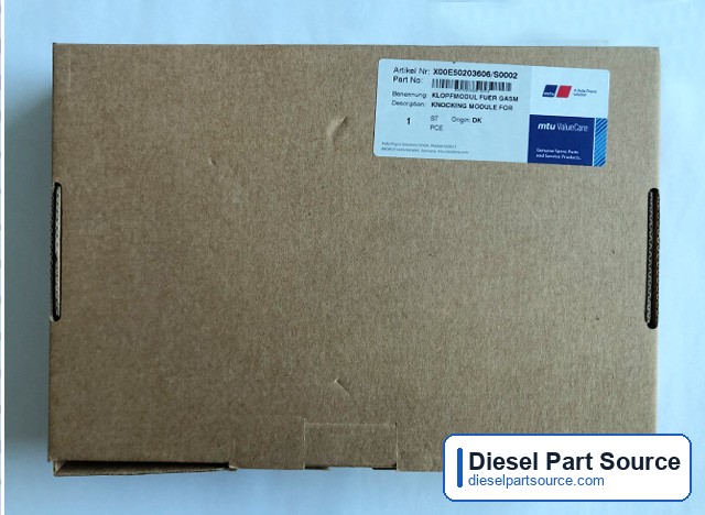 MTU 4000 GAS PARTS | X00E50203606/S0002 | KNOCKING MODULE FOR GAS ENGINE