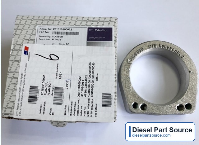 MTU 2000 Parts | X51510100022 | FLANGE