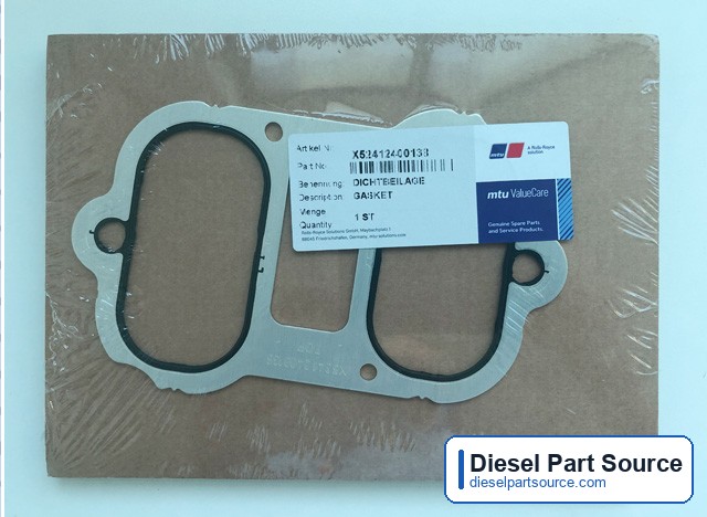 MTU 4000 GAS PARTS | X52412400138 | GASKET