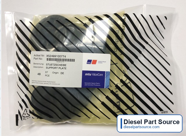 MTU 4000 ENGINE PARTS | X52499100774 | SUPPORT PLATE