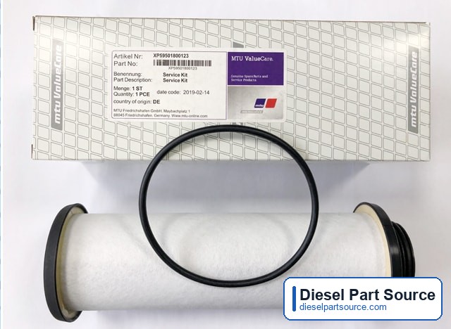 MTU 4000 Parts | XP59501800123 | FILTER ELEMENT