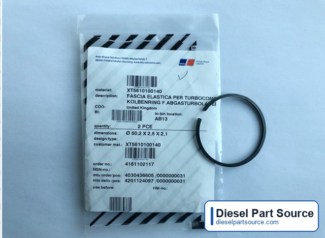MTU 956/163 Parts | XT5610100140 | PISTON RING F/TURBOCHARGER